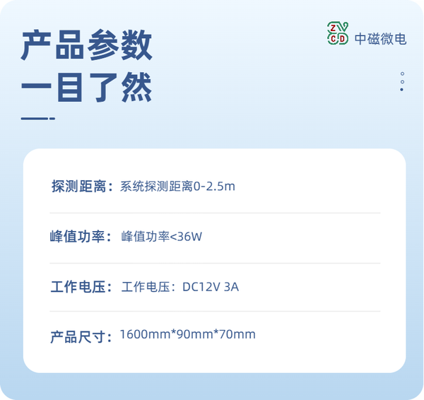 MRI室专用铁磁探测仪中磁微电
